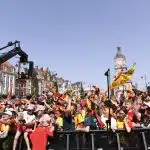 RC Lens : ambiance de folie pour la parade des Sang et Or ! (vidéos)