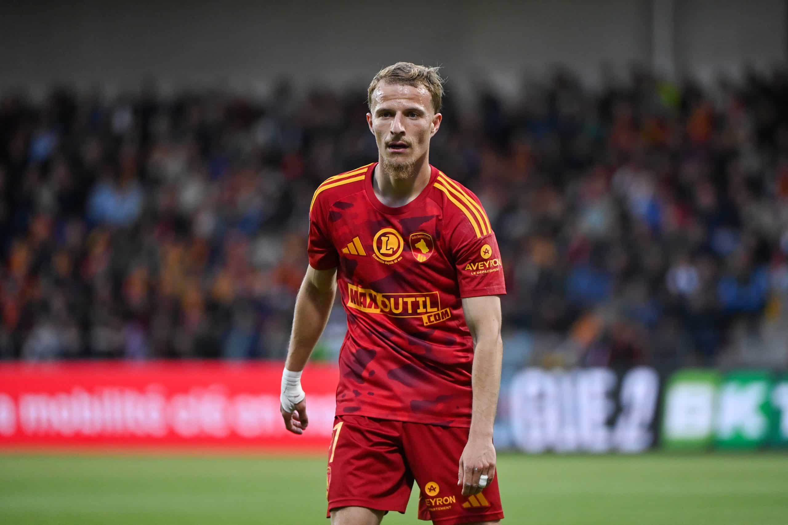 Alexis Trouillet sous le maillot de Rodez