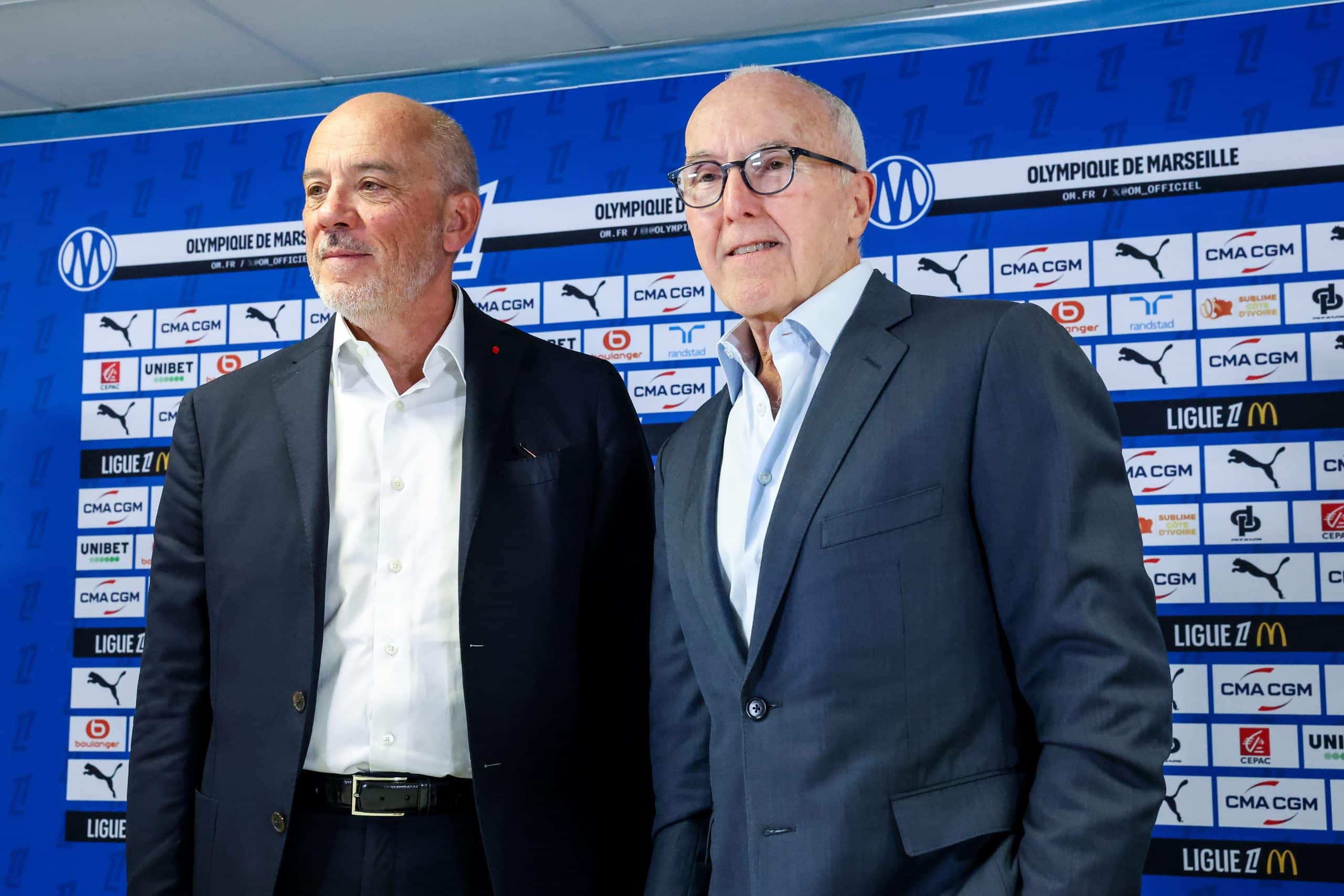 Stéphane Richard et Frank McCourt