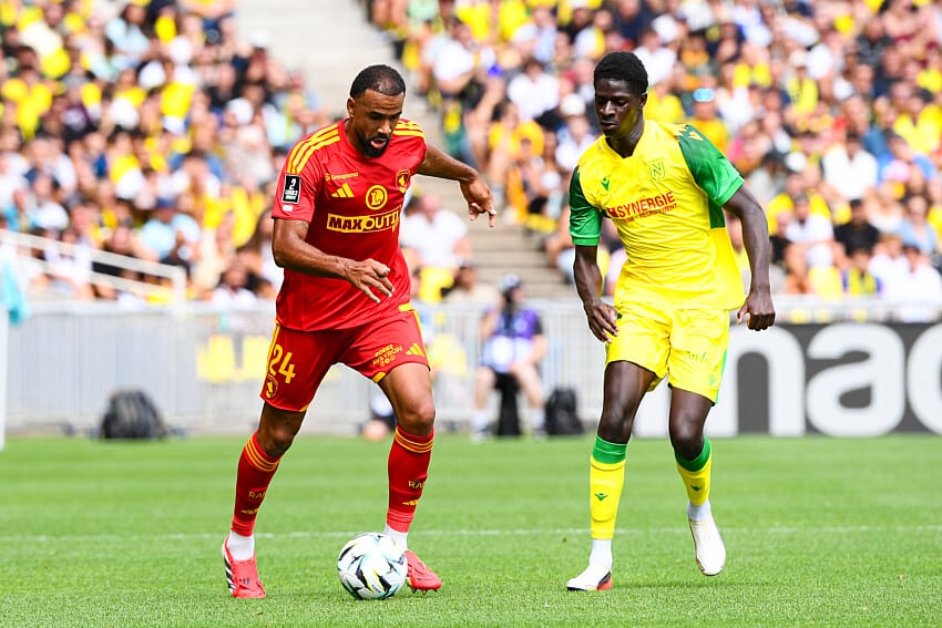 Herba Guirassy lors de FC Nantes - Rodez