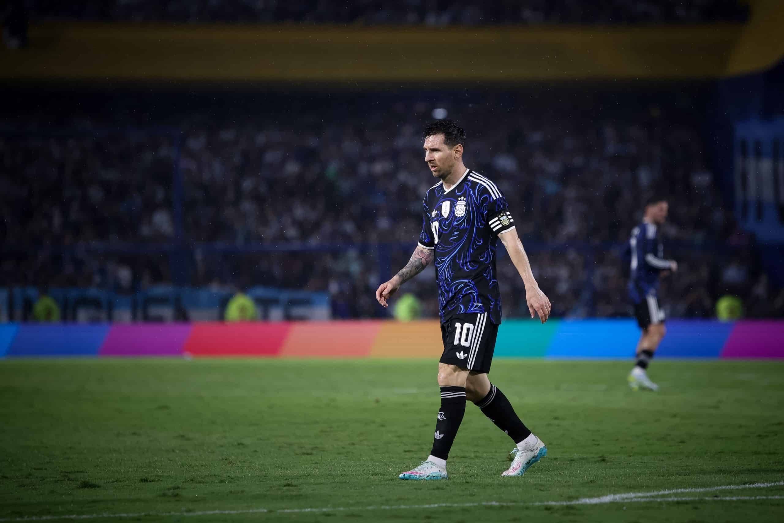 Lionel Messi avec la sélection argentine