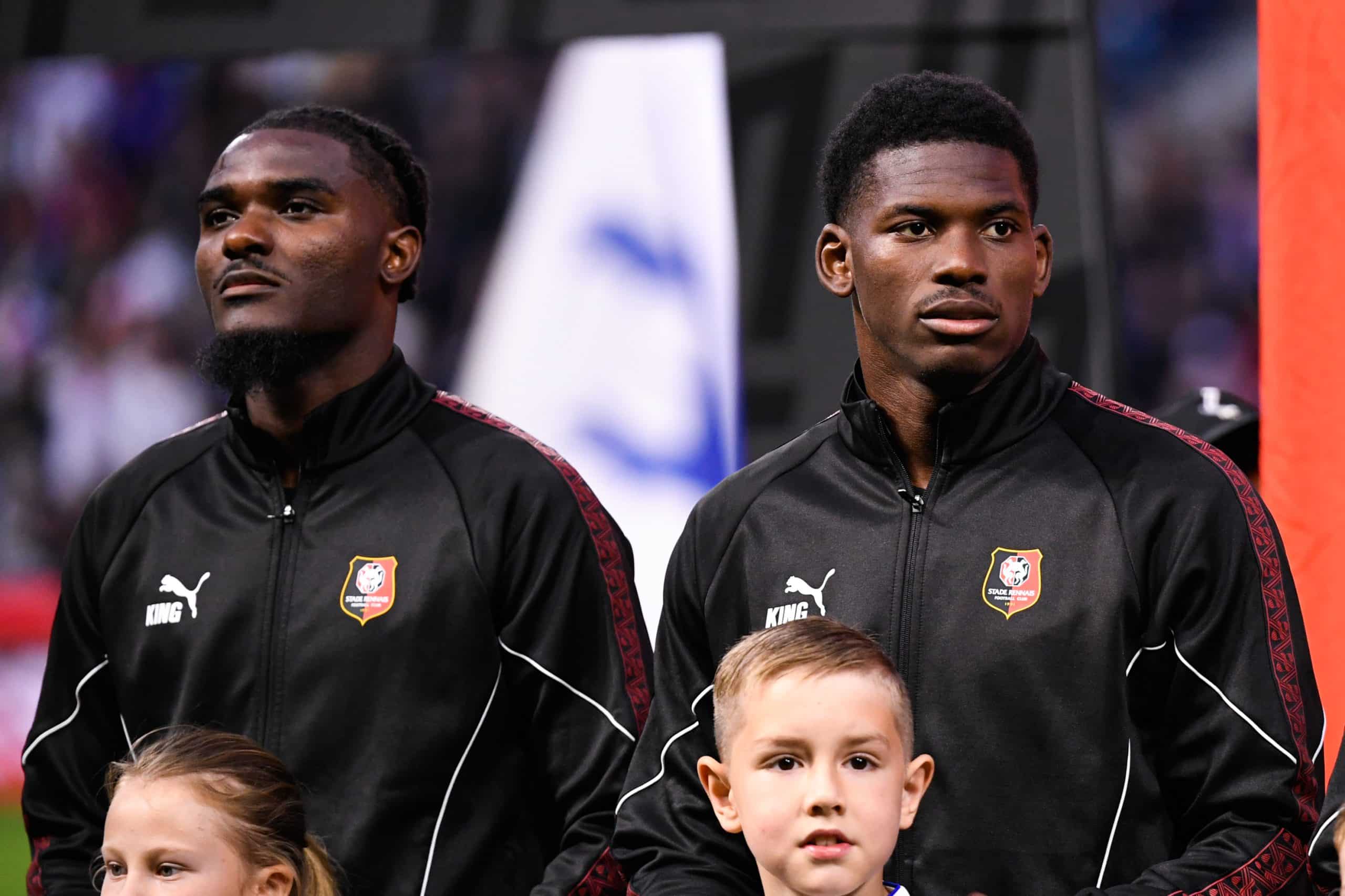 Lilian Brassier Breel Embolo sous les couleurs du Stade Rennais