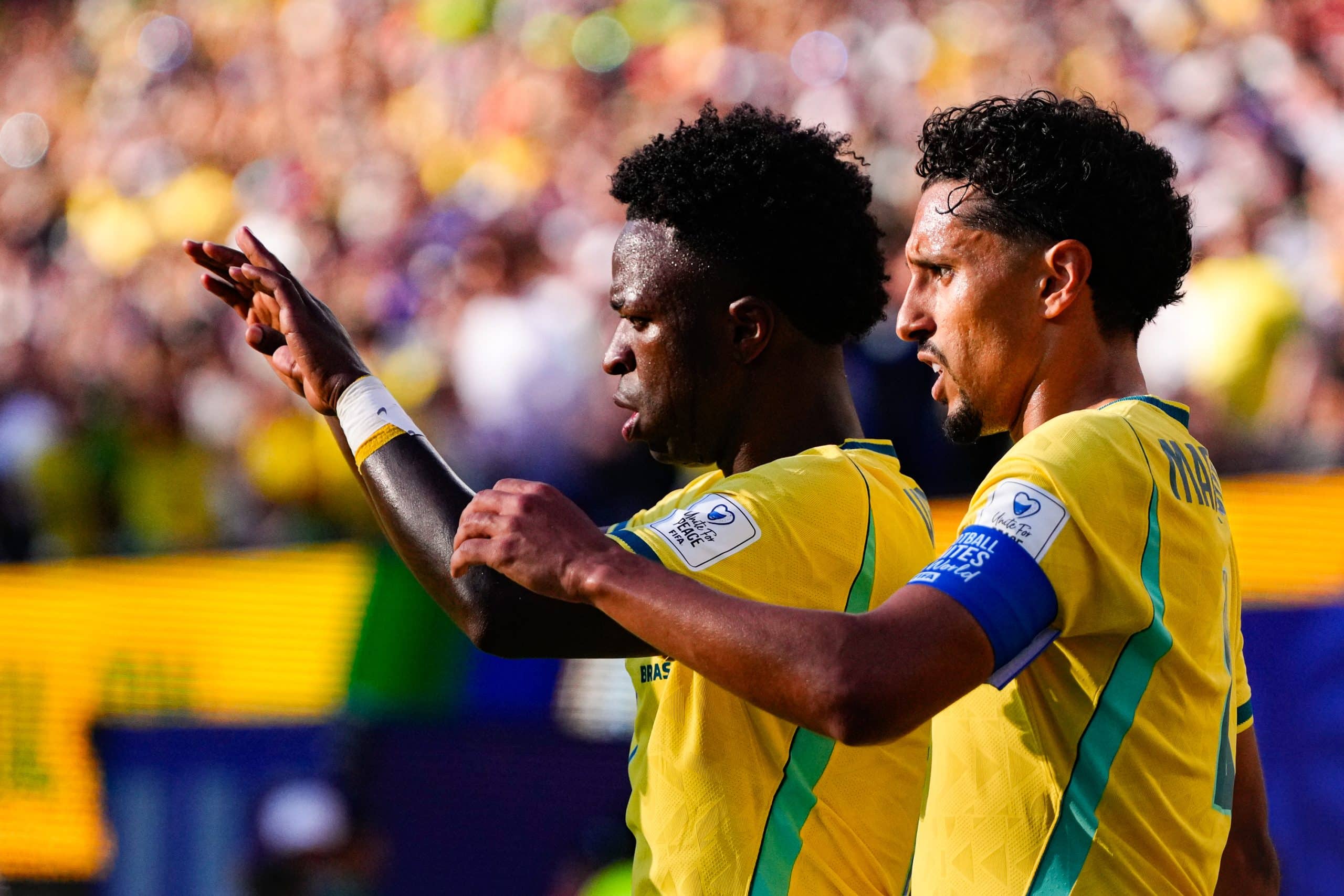Vinicius Junior et Marquinhos