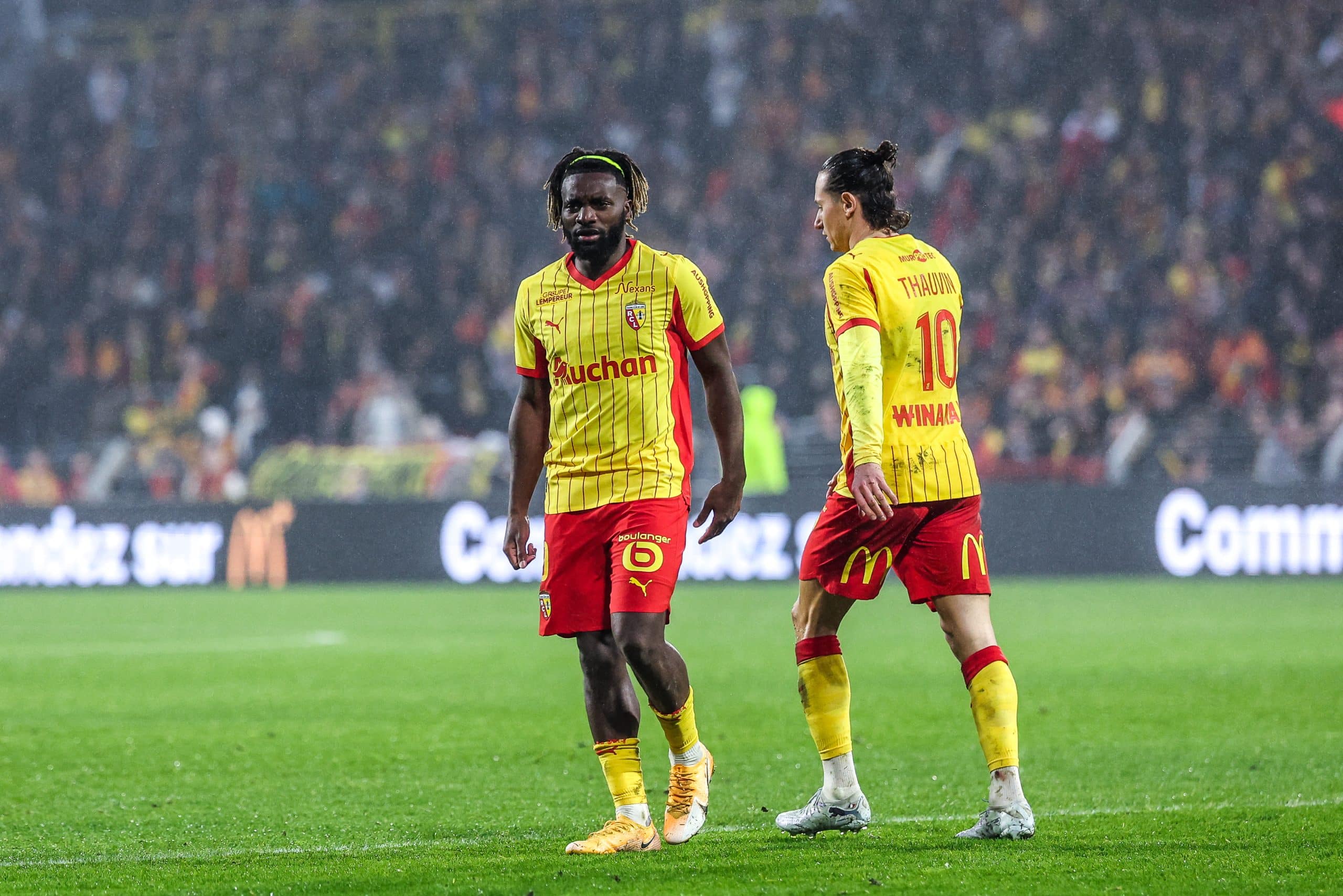 Allan Saint-Maximin et Florian Thauvin (RC Lens)
