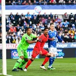 A la pause, l’OGC Nice s’est fait bouger par le RC Strasbourg mais résiste