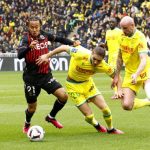 A la pause, l’OGC Nice tient le FC Nantes en échec, le TFC et Lorient mènent