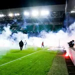 ASSE – Angers : incidents au Chaudron, le coup d’envoi est retardé !
