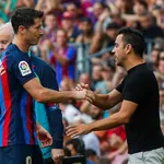 FC Barcelone : Lewandowski discrètement recadré par Xavi ?