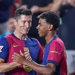 FC Barcelone : Lewandowski indique la marche à  suivre à  Lamine Yamal