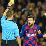 FC Barcelone : Lionel Messi sèchement remis à  sa place par un arbitre