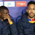 FC Barcelone – Mercato : Aubameyang demande à  Dembélé de rester au Barça