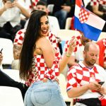 La sulfureuse supportrice croate envoie un message à  Cristiano Ronaldo !