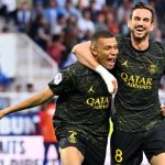 Le PSG mène à  Auxerre, Mbappé répond au RC Lens et au tandem Cherki – Lacazette (OL) !