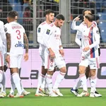 Ligue 1 : l’OL devant à  la pause face à  Montpellier