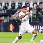 Ligue des Nations : les Bleus menés 2-0 à  la pause par la Belgique