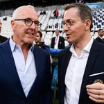 OGC Nice – OM (1-1) : McCourt et Eyraud réunis à  Paris pour suivre le match