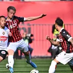 OGC Nice – SCO Angers : les Aiglons assurent l’essentiel à  la pause