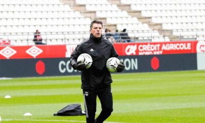 L'ancien gardien de but, Grégory Coupet, de retour à Bordeaux.