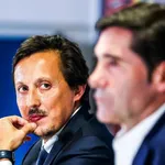 OM – Panathinaïkos : Marcelino accuse le coup, Longoria charge l’arbitrage et fait une annonce sur le Mercato