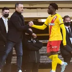 RC Lens : Haise laisse entendre que Kalimuendo ne reviendra pas et fixe la nouvelle priorité du mercato estival