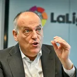 Real Madrid – Mercato : la nouvelle attaque de Tebas contre le PSG pour Mbappé