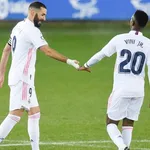 Real Madrid &ndash; Valence CF : Benzema et Vinicius Jr, le duo gagnant