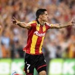 Résultat Ligue 2 : SM Caen 0-1 RC Lens (mi-temps)