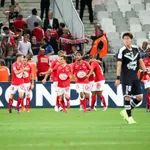 Résultats Ligue 1 : les Girondins menés, Reims et Nice en échec (mi-temps)