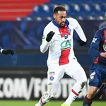 Résultat Coupe de France : SM Caen 0-0 PSG (mi-temps)