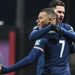 Résultat Coupe de France : Stade Brestois 0-2 PSG (mi-temps)