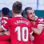 Résultat Coupe du Roi : FC Séville 1-0 FC Barcelone (mi-temps)