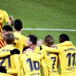 Résultat Liga : Athletic Bilbao 1-2 FC Barcelone (mi-temps)