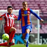 Résultat Liga : le FC Barcelone et l’Atlético Madrid dos à  dos (mi-temps)