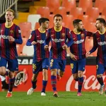 Résultat Liga : porté par Messi et Griezmann, le FC Barcelone renverse Valence (terminé)