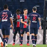 Résultat Ligue 1 : PSG 2-0 Stade Rennais (mi-temps)