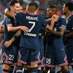 Résultat Ligue 1 : PSG 3-0 Strasbourg (mi-temps)