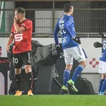 Résultat Ligue 1 : RC Strasbourg 1-0 Stade Rennais (mi-temps)