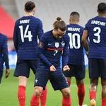Résultat éliminatoires CM 2022 : équipe de France 1-0 Ukraine (mi-temps)