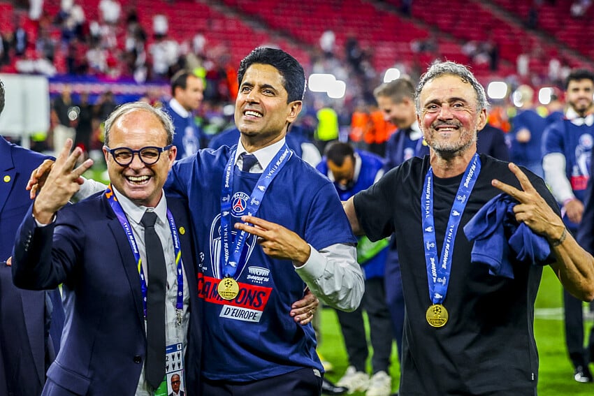 L'état-major du PSG