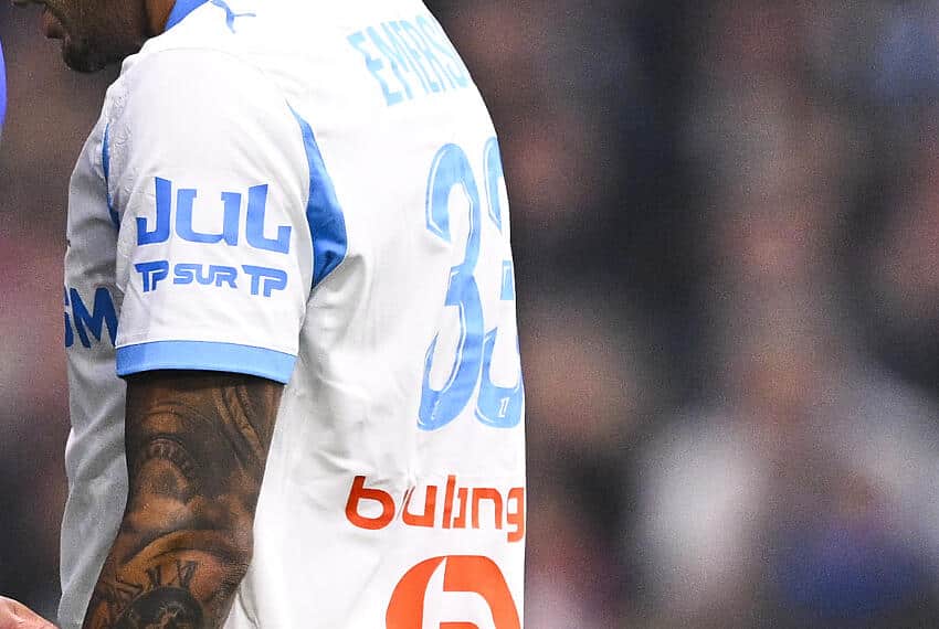 Le maillot de l'OM