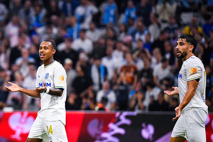 Paixao et Maupay à l'OM