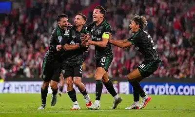 Slavia Prague – RC Lens : les réactions de Thauvin et Aguilar, héros de la victoire lensoise