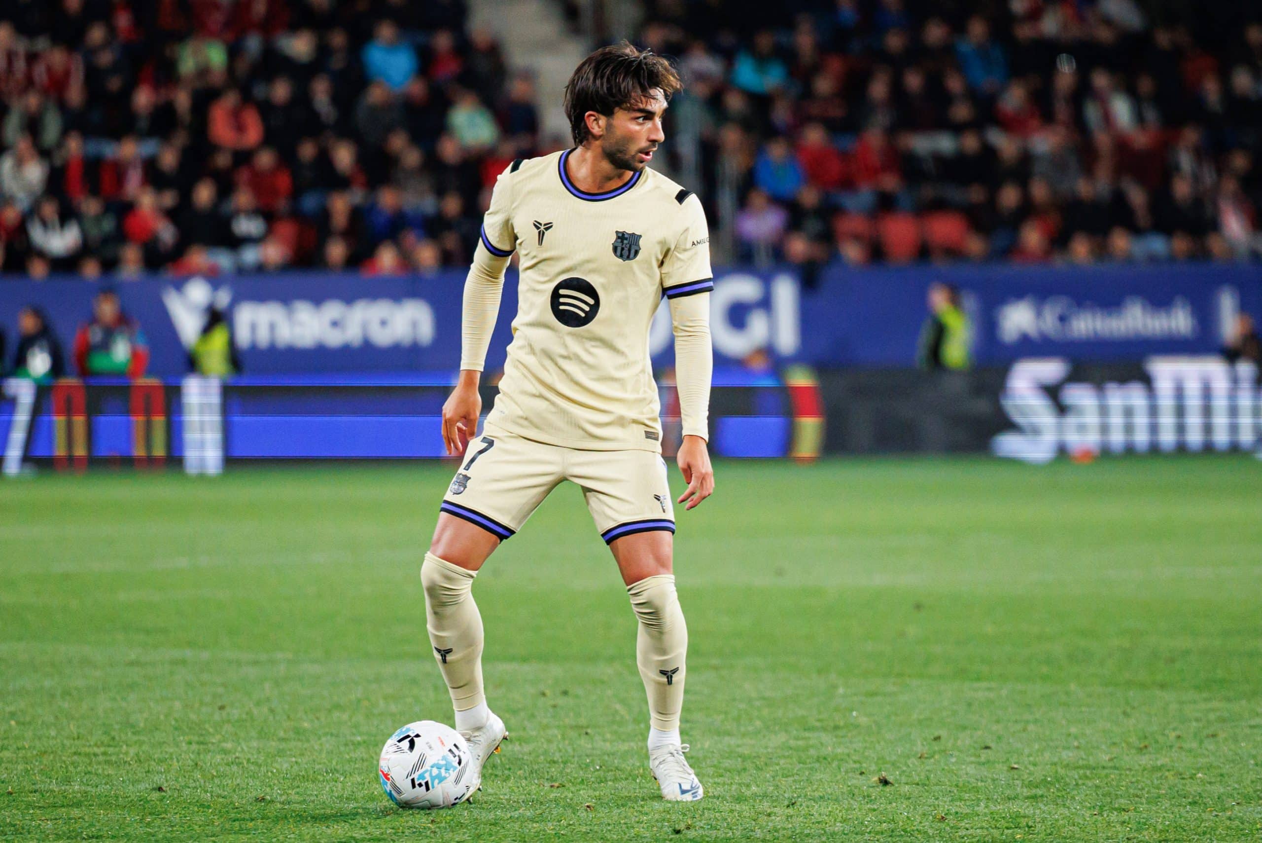 Ferran Torres sous le maillot du FC Barcelone