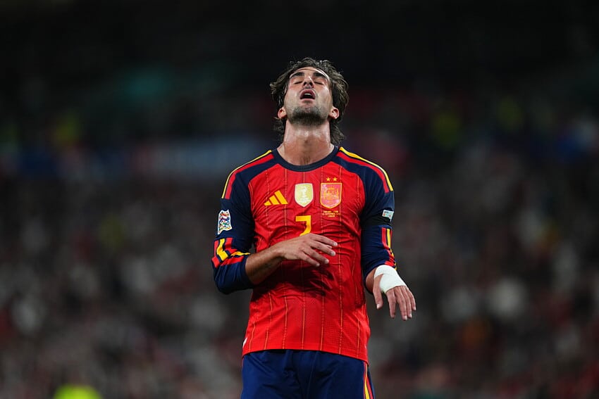 Ferran Torres lors d'Angleterre - Espagne