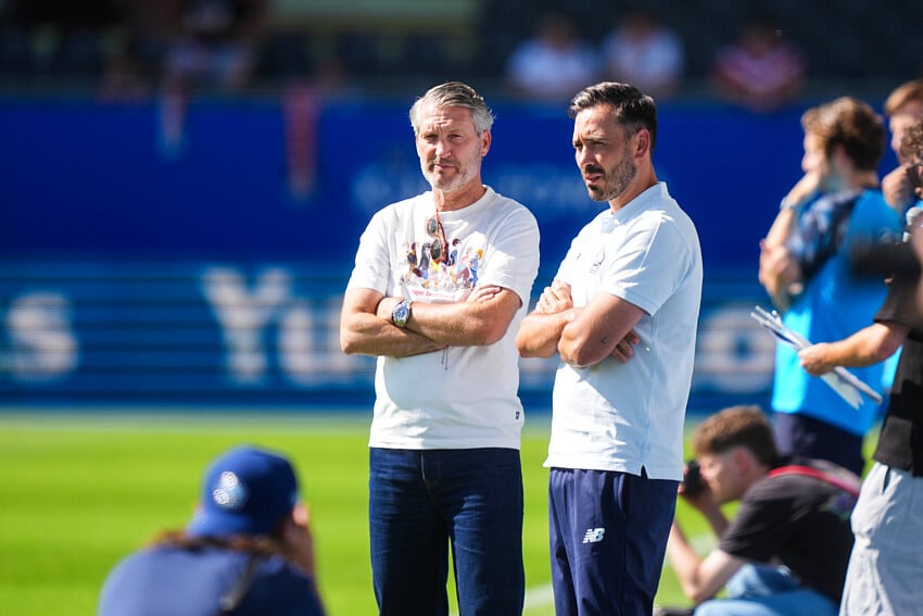 Olivier Létang et Davide Ancelotti