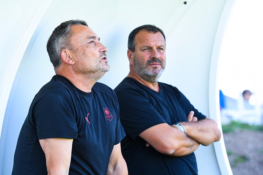 Franck Haise et Loïc Désiré