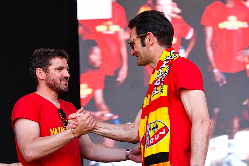Leca et Oughourlian au RC Lens