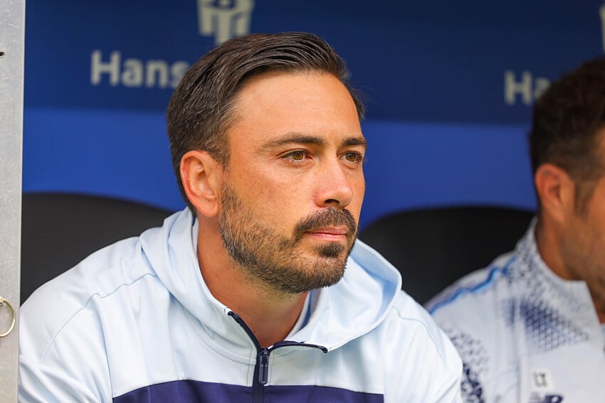 Davide Ancelotti sur le banc du LOSC