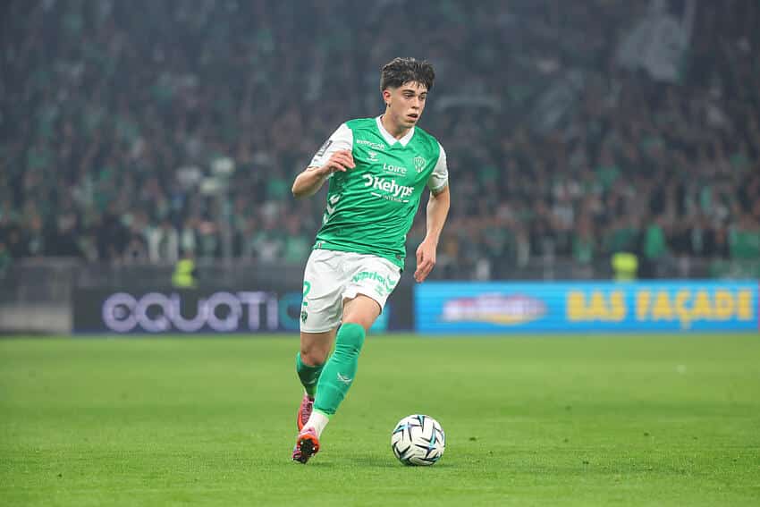 Strahinja Stojković sous le maillot de l'ASSE