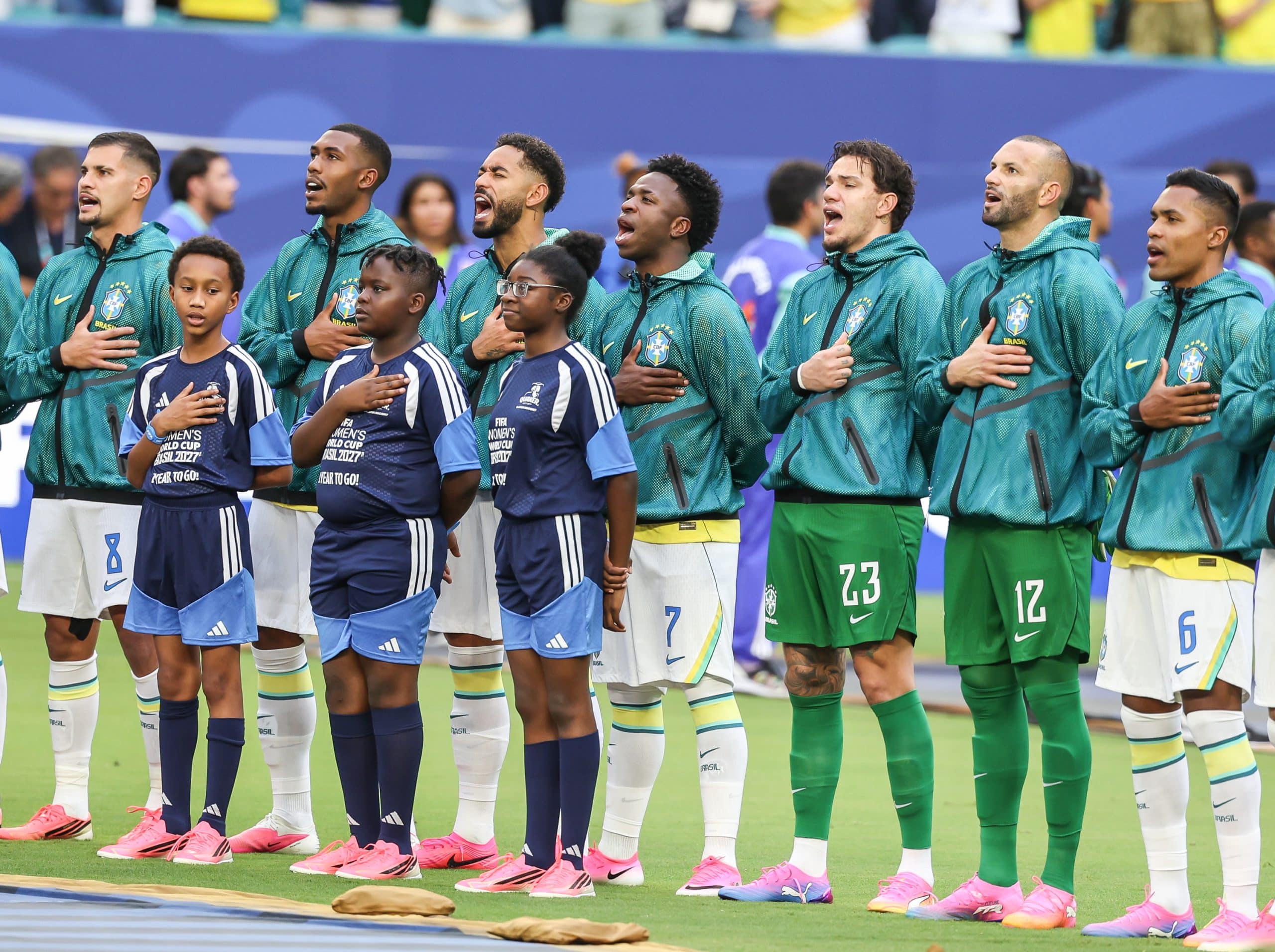 La sélection brésilienne